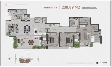 SE VENDE PENTHOUSE PROYECTO ALTEZZA CERRITOS LIVING