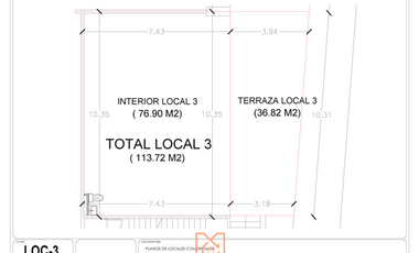 Local 3 en Venta en Av. Constituyentes Playa del Carmen, QR frente a la Comer
