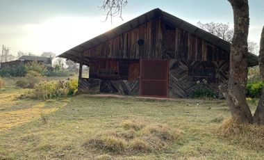 VENTA DE CABAÑA COMO TERRENO