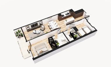 Departamento 3 Ambientes Venta En Pozo Cochera Amenities Village Design Güemes Financia