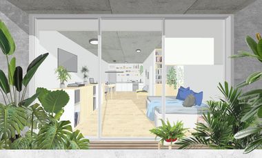 Excelente Departamento (38 m2) AMOBLADO en ALQUILER - VILLA