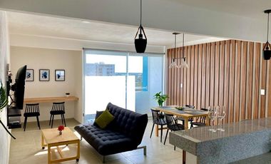 Departamento amueblado en venta Resd. Liverté Cancún