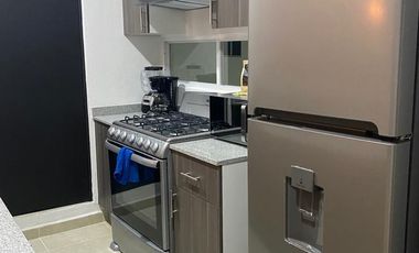 Departamento amueblado en venta Resd. Liverté Cancún
