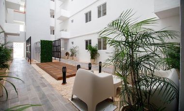 Departamento amueblado en venta Resd. Liverté Cancún