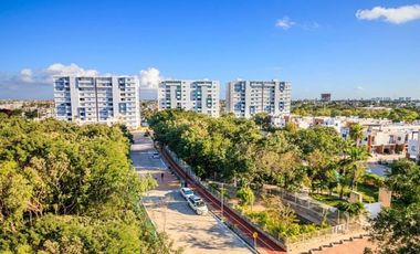 Departamento amueblado en venta Resd. Liverté Cancún