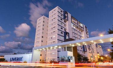 Departamento amueblado en venta Resd. Liverté Cancún
