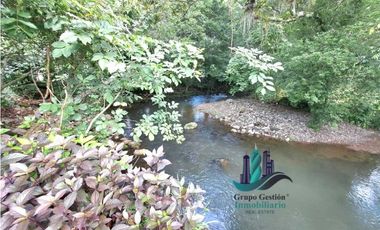 VENDO CASA BORDEADO POR UN RIO- BOQUERON