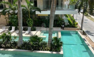 DEPARTAMENTO NUEVO EN RENTA EN PUERTO CANCUN 2 RECAMARAS VISTA MARINA