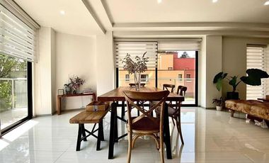 Departamentos,135m2 y 27m2 de balcones, en venta, San Jerónimo Lídice