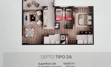 Departamento en Arriendo en lago Bertrand 120 Quilpué