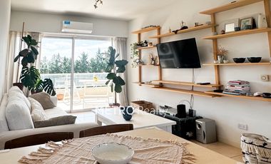 Departamento de 3 ambientes  en venta con vista al Lago Central y balcon aterrazado