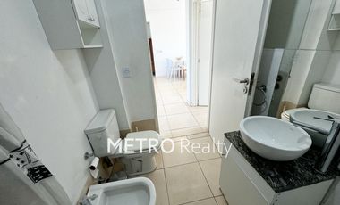 Departamento de 3 ambientes  en venta con vista al Lago Central y balcon aterrazado