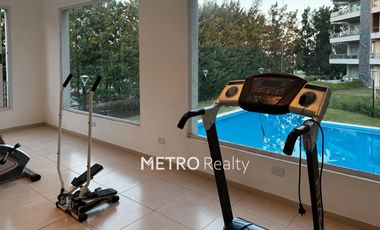Departamento de 3 ambientes  en venta con vista al Lago Central y balcon aterrazado