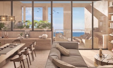 Departamento en venta en Telchac frente al mar