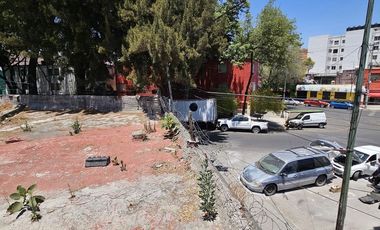 Terreno en venta para desarrollador en la colonia Doctores, Cuauhtémoc, CDMX.