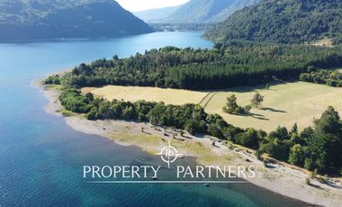 Lindo Campo en la puntilla del Caunahue