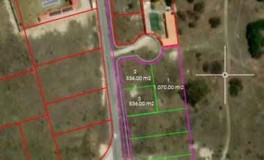 Venta de Terreno en Haras del Bosque 1,070m2 ZONA Acres