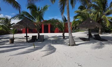 Casa Frente a la Playa en Costa Maya Mahahual