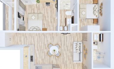 Unidad 602C Balaena Costa Pre Venta en Lomas de Palmira, con amenidades