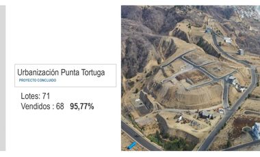 Se venden  lotes frente al mar. Manta