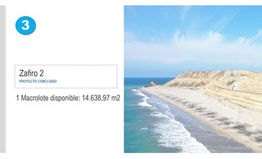 Se venden  lotes frente al mar. Manta