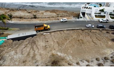Venta lote terreno Ciudad del Mar Manta 2da linéa de mar.