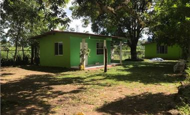 FINCA  CON  3 CASAS / A LA ORILLA DEL RIO / CHAME  / 5 HECTREAS