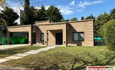 Alquiler Canning  Barrio Cerrado Impecable Casa  3 Dormitorios Parrilla Piscina