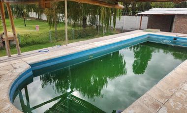 CASA QUINTA AMOBLADA. 4200 M2 DE TERRENO. POCITO