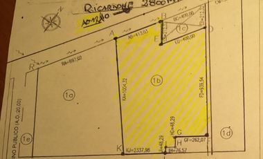 Terreno en Ricardone