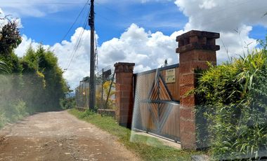 Se vende finca vereda cascajo arriba,marinilla