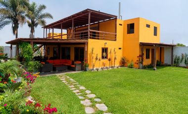 VENTA CASA DE 1,000 M2 DE TERRENO EN BUJAMA, MALA, CAÑETE, CASA DE CAMPO- PLAYA- KM 89 DE CARRETERA PANAMERICANA SUR