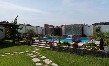 VENTA CASA DE 1,000 M2 DE TERRENO EN BUJAMA, MALA, CAÑETE, CASA DE CAMPO- PLAYA- KM 89 DE CARRETERA PANAMERICANA SUR
