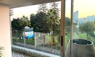 DEPA EXCLUSIVO CON VISTA A PARQUE! A 1 paso de Miraflores