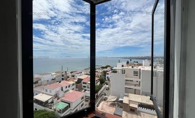 SE ALQUILA DEPARTAMENTO AMOBLADO VISTA AL MAR EN ZONA LIMITE CON BARRANCO
