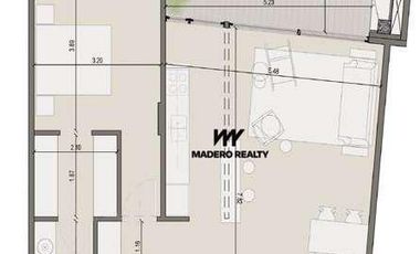 Venta de departamento 2 ambientes en Nordelta