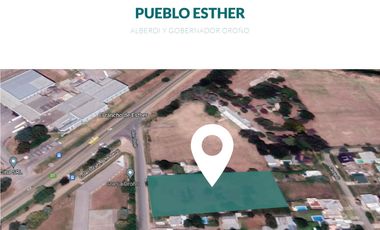 VENTA 2 LOTES PUEBLO ESTHER. METROS RUTA.  JUNTOS (4000 M2) O SEPARADOS (2000 M2 C/U)