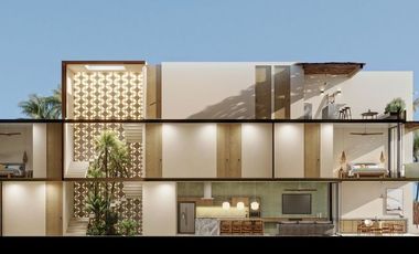 Villa en venta frente al mar de Chelem, Progreso.