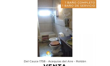 ROLDAN - CASA DE 3 DORMITORIOS EN VENTA - ACEQUIAS DEL AIRE - ACEPTA PERMUTAS