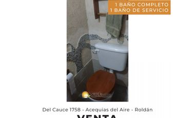 ROLDAN - CASA DE 3 DORMITORIOS EN VENTA - ACEQUIAS DEL AIRE - ACEPTA PERMUTAS