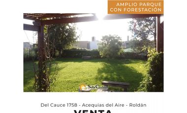 ROLDAN - CASA DE 3 DORMITORIOS EN VENTA - ACEQUIAS DEL AIRE - ACEPTA PERMUTAS