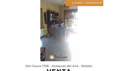 ROLDAN - CASA DE 3 DORMITORIOS EN VENTA - ACEQUIAS DEL AIRE - ACEPTA PERMUTAS