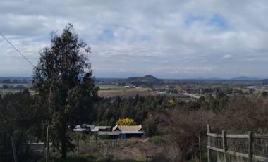 Linda Parcela, con Vista a la Cordillera y Rìo Loncomilla