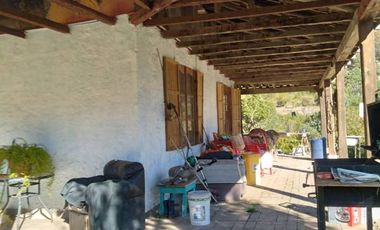 Linda Parcela con casa de 400 Mts2 construìdos y Camping