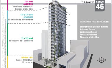 Sauce 46 edificio en construcción