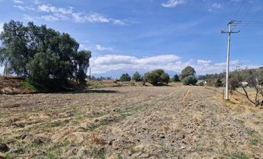 Terreno en carretera Federal México - Puebla