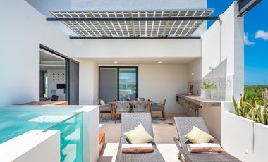 RENTO PENT HOUSE EN TULUM QUINTANA ROO