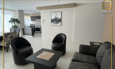 Departamento amueblado en planta baja con alberca en Boca del Río