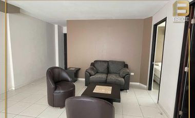 Departamento amueblado en planta baja con alberca en Boca del Río