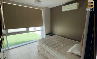 Departamento amueblado en planta baja con alberca en Boca del Río